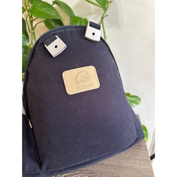 Glisoo Black Cotton Support Belt with Pouch - Picture 2 of 9